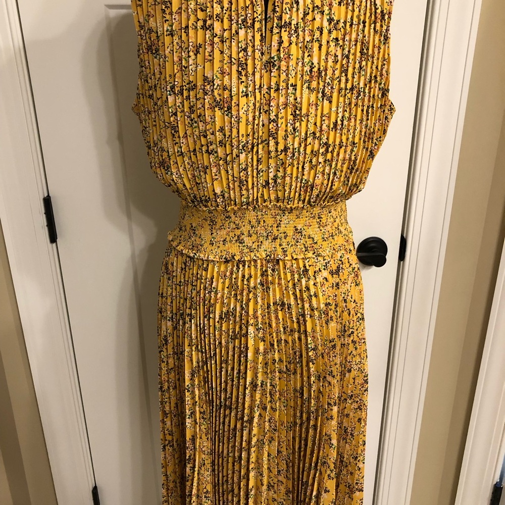 Floral Yellow Dress